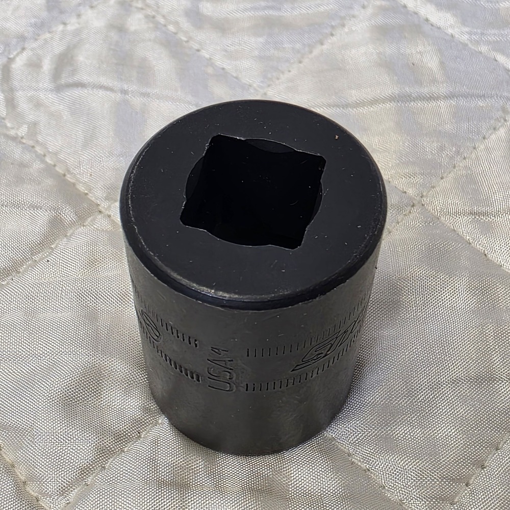 New Snap-On IMMI90 19mm Flank Drive Shallow Impact Socket‎ 1/2" Drive 6 Point - Picture 4 of 5